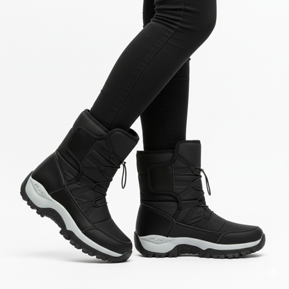 Snowboots Dames - Waterdicht Warm Gevoerd - Plateauzool