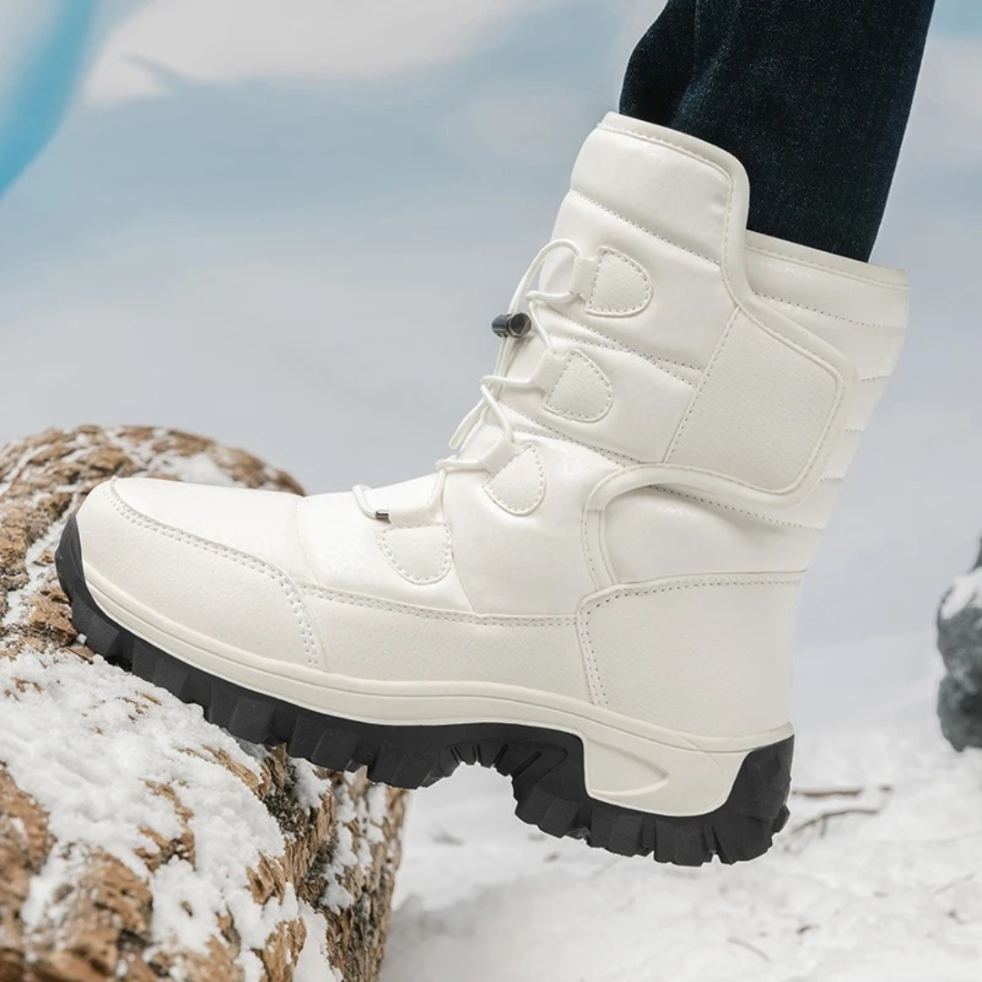 Snowboots Dames - Waterdicht Warm Gevoerd - Plateauzool