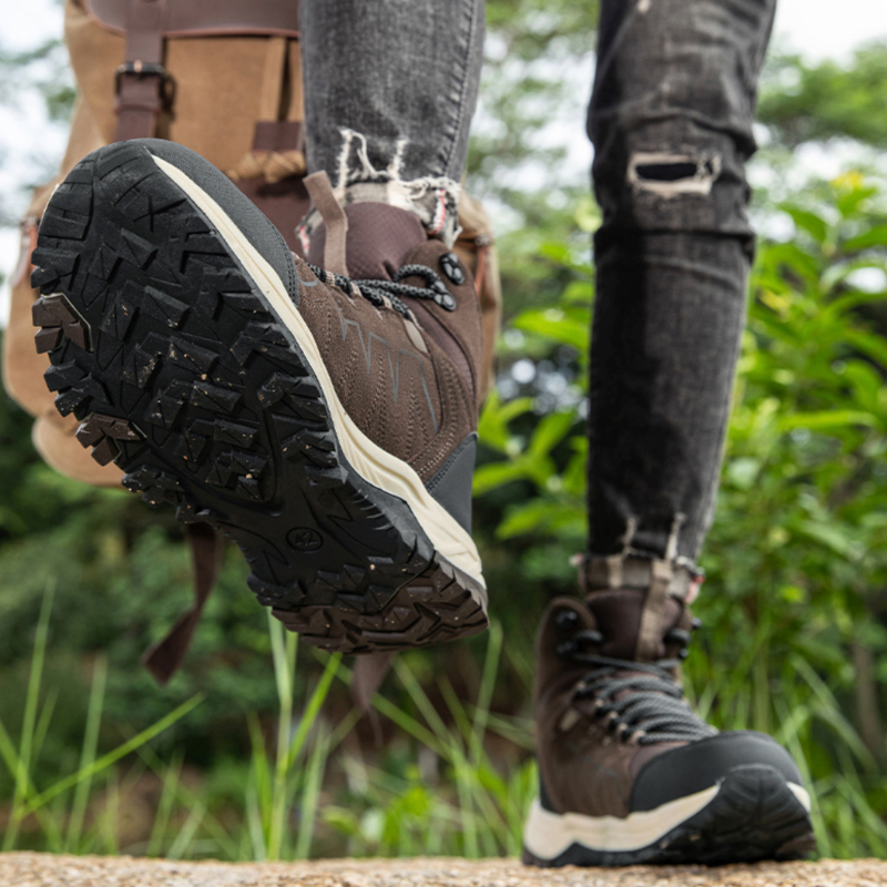 Wandelschoenen dames en heren enkelhoog waterafstotend