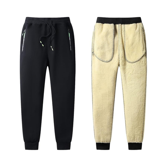 Thermobroek Heren - Gevoerde Joggingbroek - Winddicht