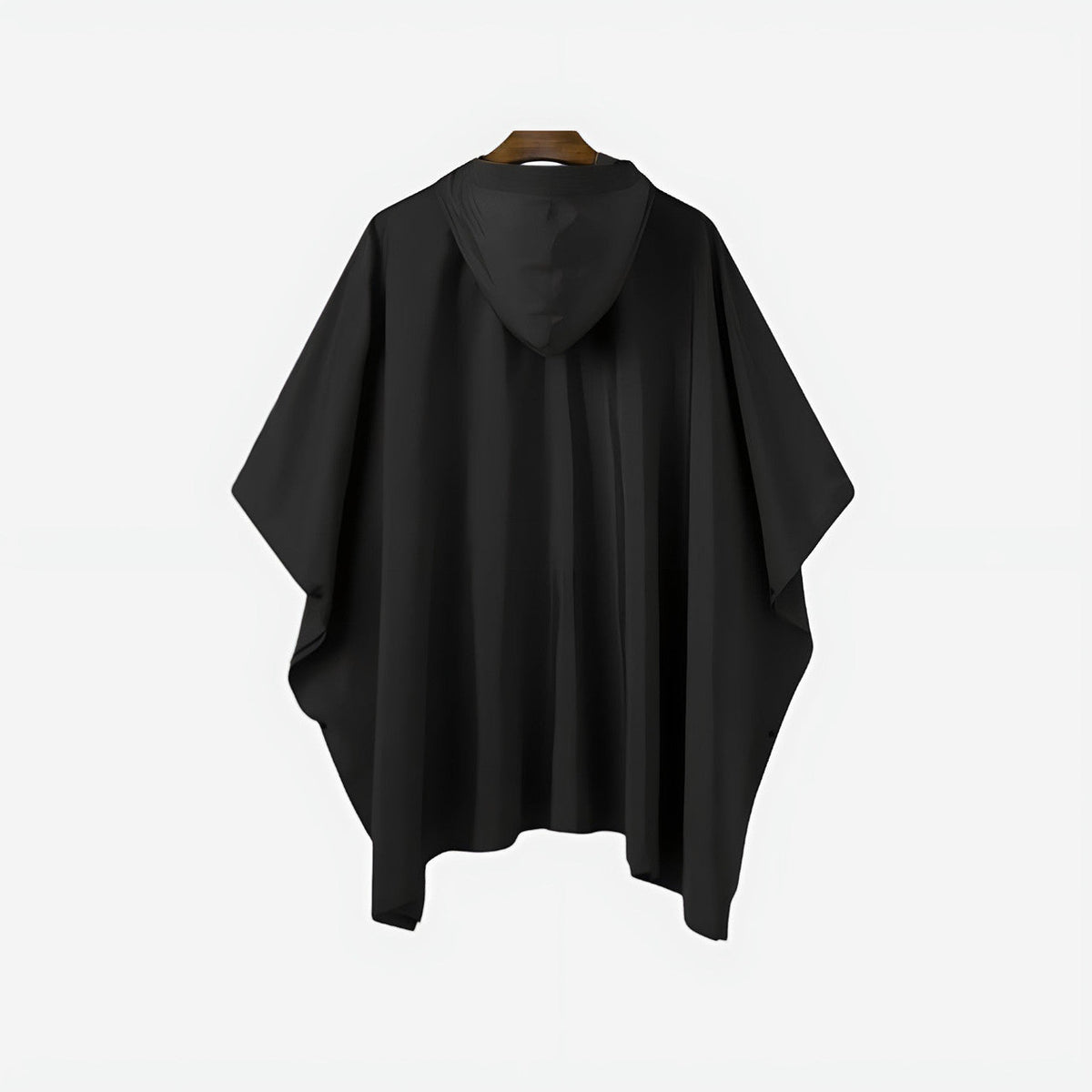 Regenponcho voor fiets en wandelen met buikzak