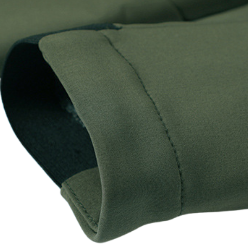 Softshell jas heren met fleece voering en ventilatiepanelen
