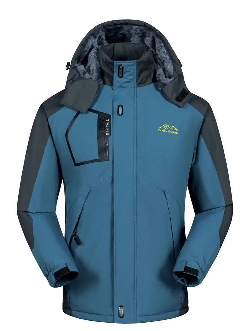 Gevoerde Outdoorjas Heren – Waterdicht & Winddicht – Bestand tegen Stevige Kou