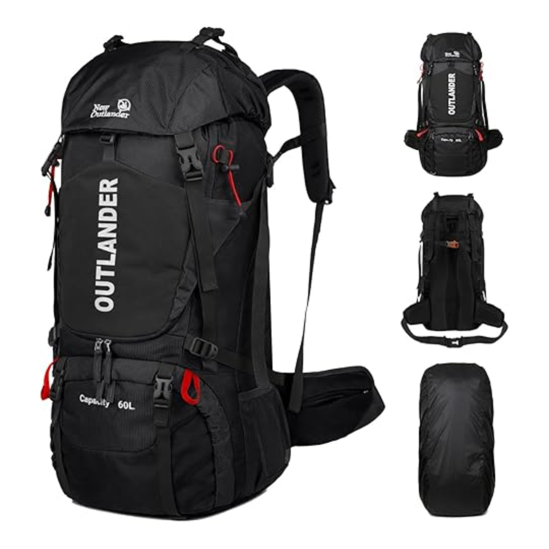 OutdoorHaven Trekkingrugzak 60L - Backpack - Waterdicht