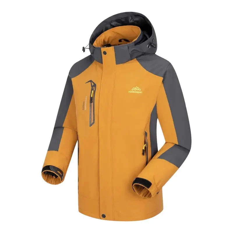 Regenjas voor heren met afneembare capuchon
