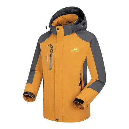 Regenjas voor heren met afneembare capuchon