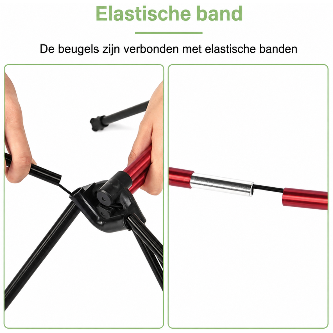 Kampeertafel Lichtgewicht Aluminium - Draagbaar - met Bekerhouders