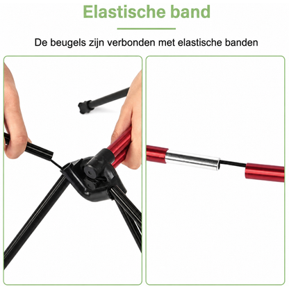 Kampeertafel Lichtgewicht Aluminium - Draagbaar - met Bekerhouders