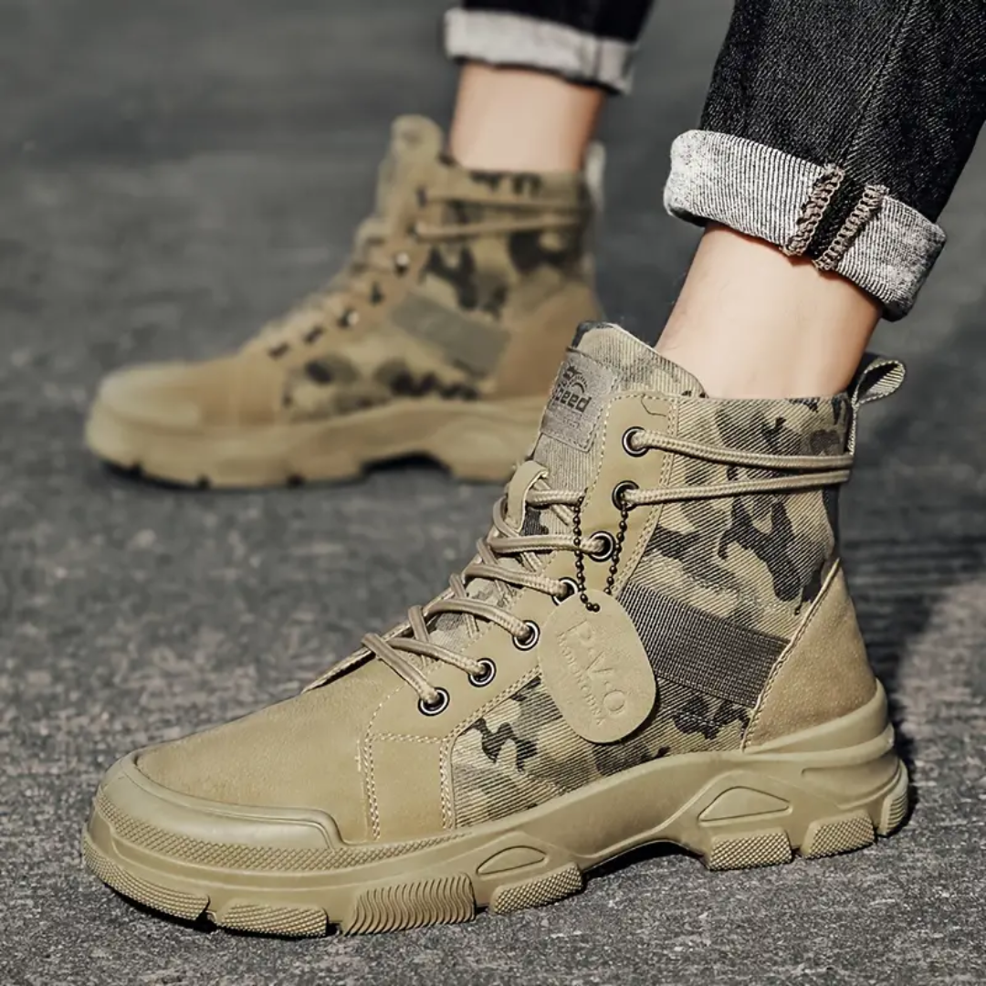 Camouflage Veterlaarzen - Comfortabel - Duurzaam