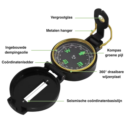 Scout Kompas – Multifunctioneel - Precieze Navigatie