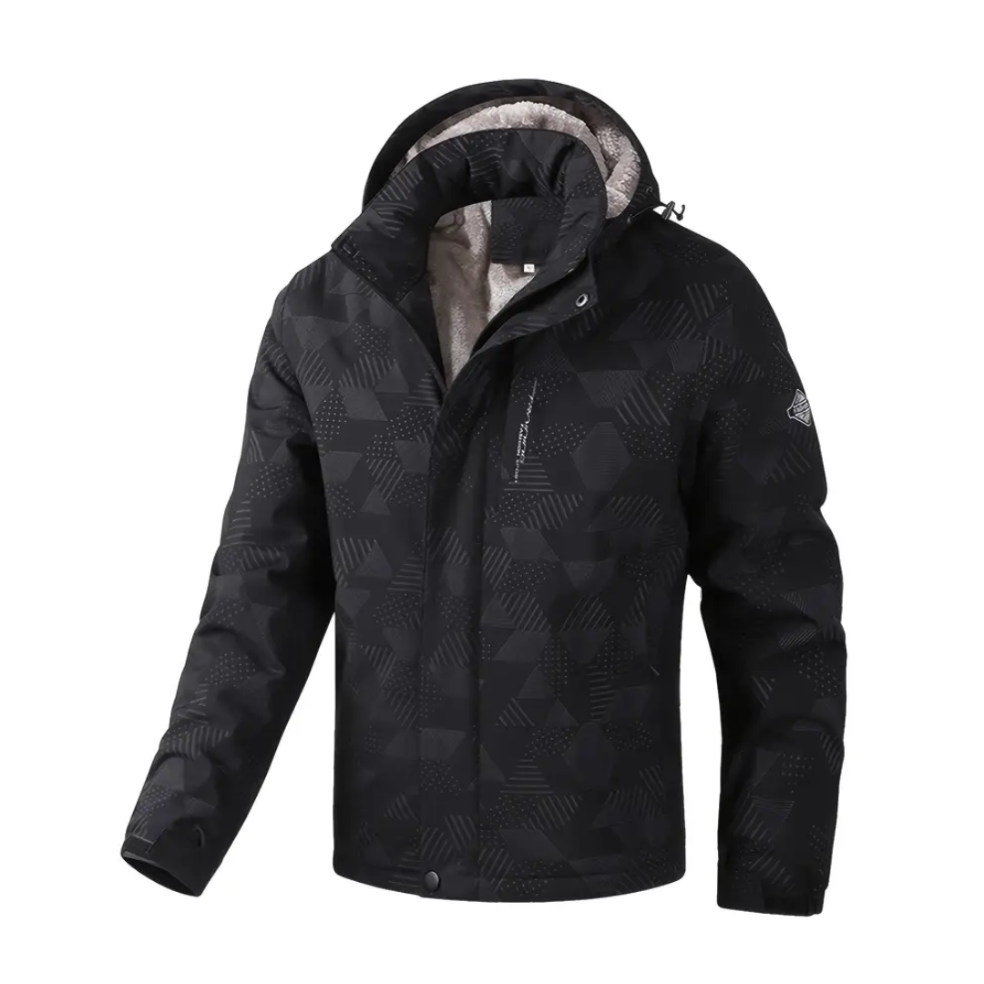 Gevoerd Heren Outdoor Jack – Winddicht & Warm – Winter