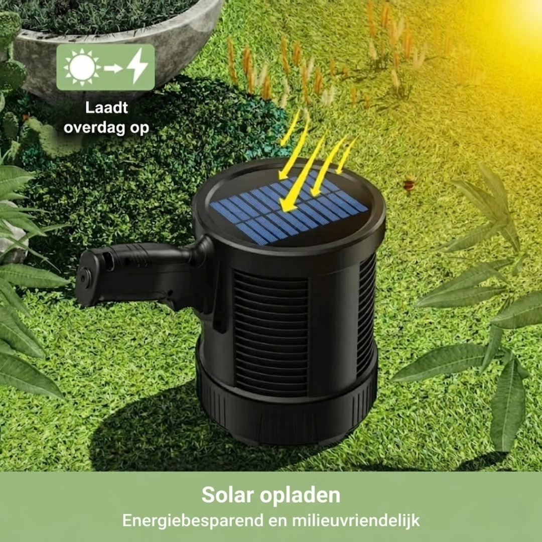 LED Schijnwerper 9000 Lumen - Solar USB 10000mAh Powerbank - Oplaadbaar