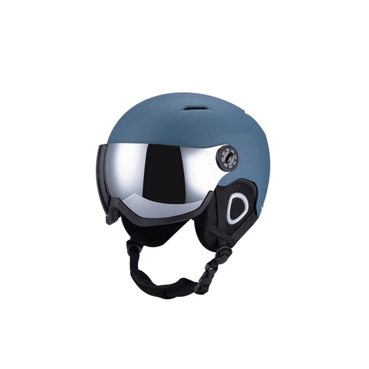 Skihelm met vizier en ABS-buitenschaal