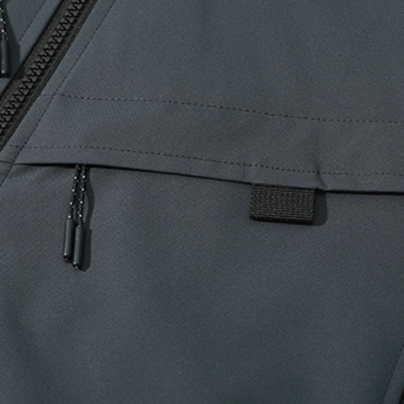 Hardshell jas voor heren, waterdicht en comprimeerbaar