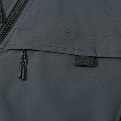 Hardshell jas voor heren, waterdicht en comprimeerbaar