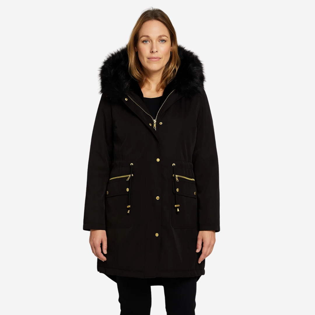 Dames Winter Parka Jas – Thermische Voering – Capuchon