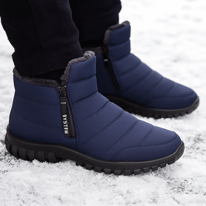 Snowboots Heren - Waterdicht met Zijrits