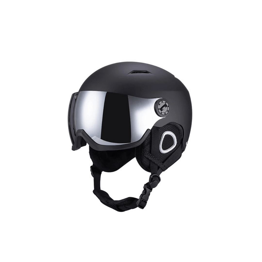 Skihelm met vizier en ABS-buitenschaal