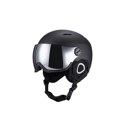 Skihelm met vizier en ABS-buitenschaal