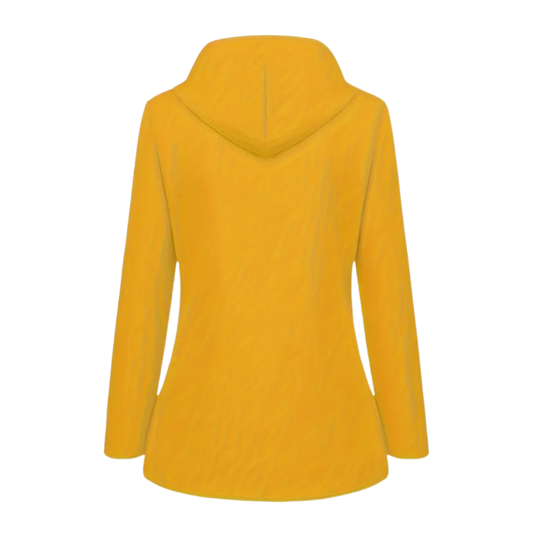 Dames Winddicht & Waterdicht Jack – Met Capuchon & Klepzakken – Herfst/Winter