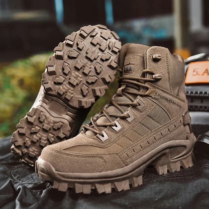 Legerkisten heren in tactical-look met zijrits