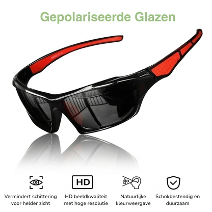 Gepolariseerde Sportbril UV400 - HD Lenzen Ultralicht