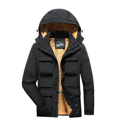 3-in-1 Jas Heren - Waterdicht - Afneembare Mouwen & Capuchon
