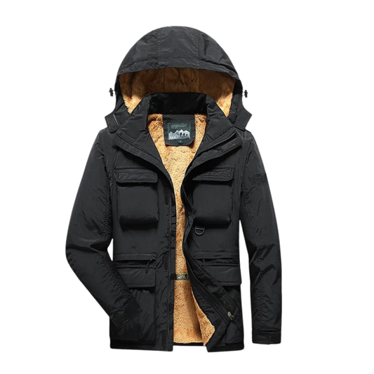 3-in-1 Jas Heren - Waterdicht - Afneembare Mouwen & Capuchon