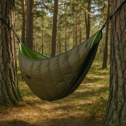 Underquilt voor Hangmat - Isolatie van Onderen - Ultralicht