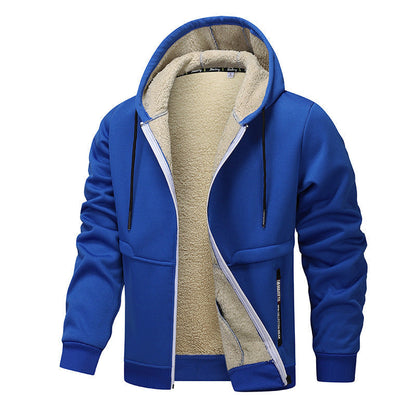 Hoodie met Rits Heren - Winddicht & Gevoerd - Diepe Zakken
