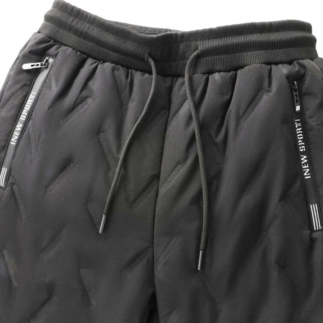 Thermobroek Heren - Gevoerde Joggingbroek - Winddicht