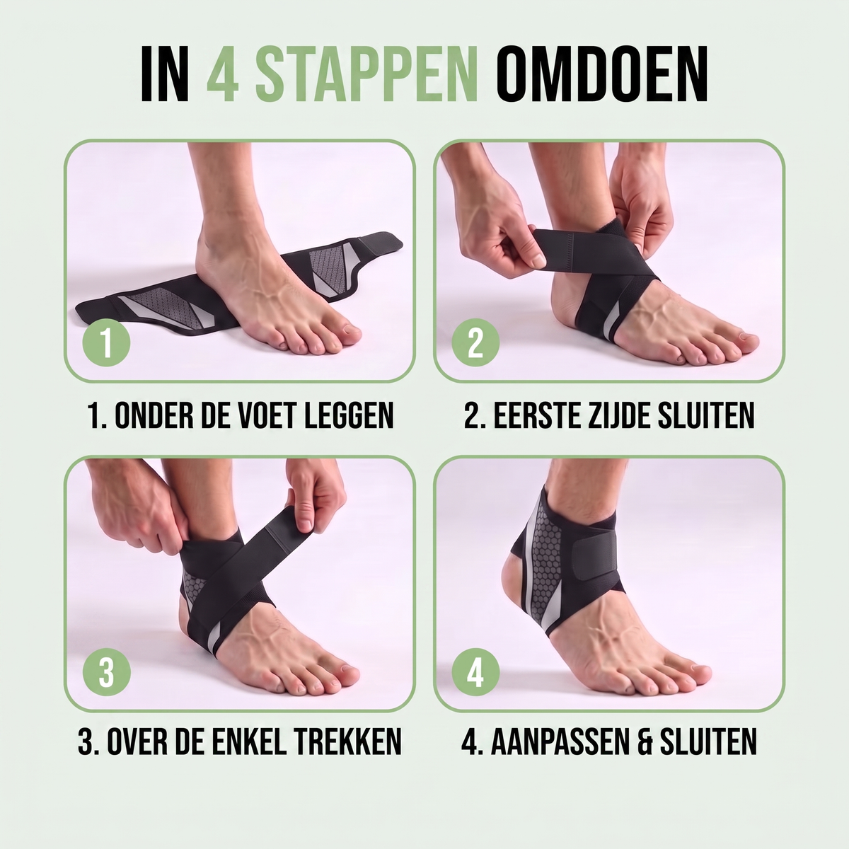 enkelbrace - infographic