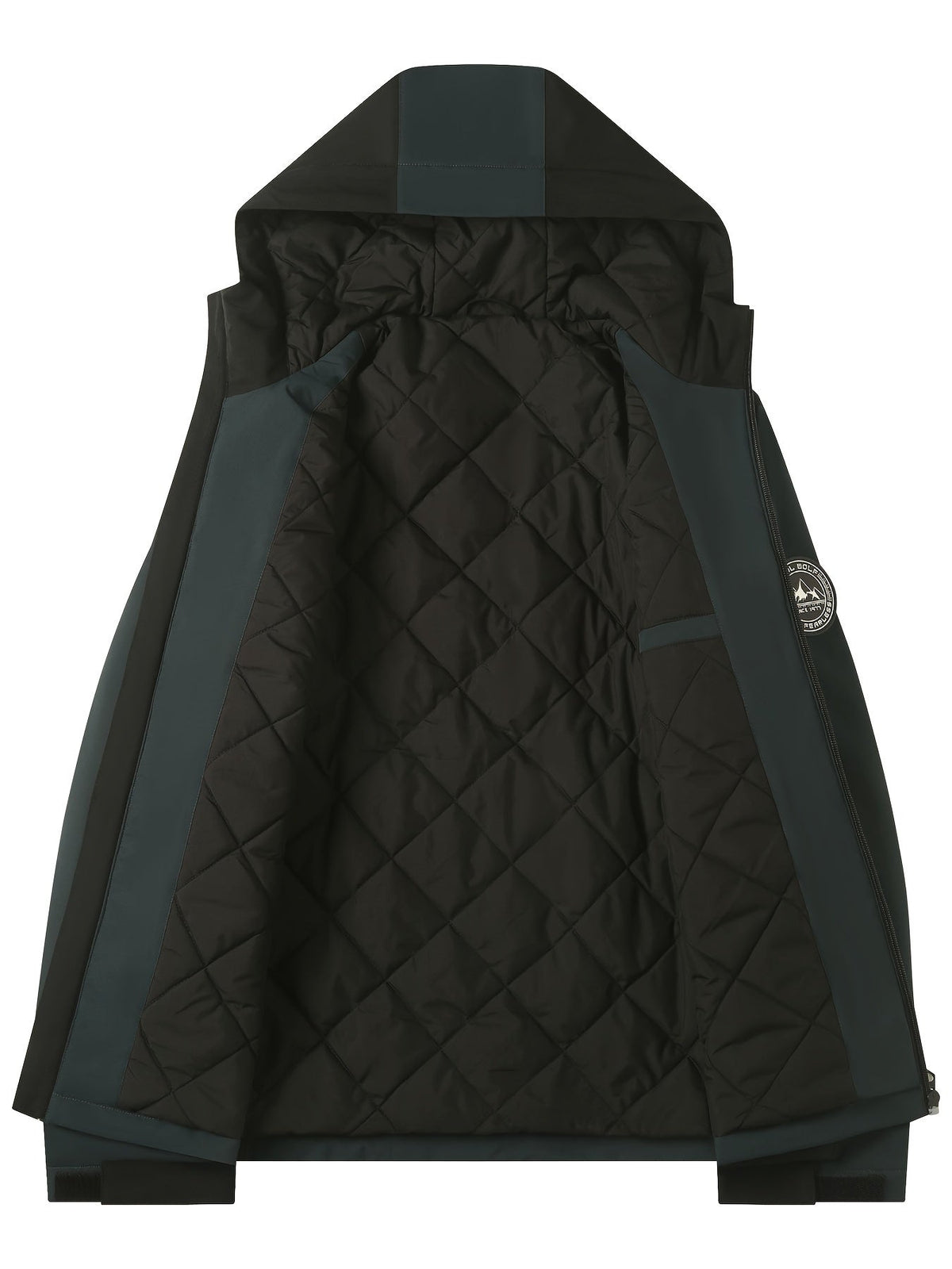 Waterdichte heren winterjas met capuchon