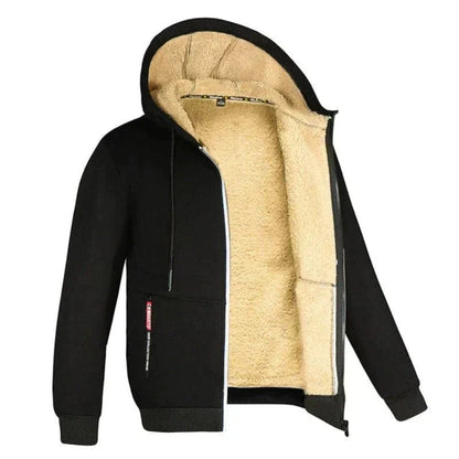 Vest Met Capuchon Heren - Rits - Sherpa Voering