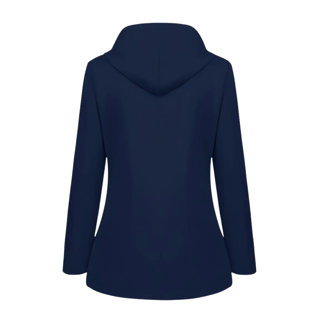 Dames Winddicht & Waterdicht Jack – Met Capuchon & Klepzakken – Herfst/Winter