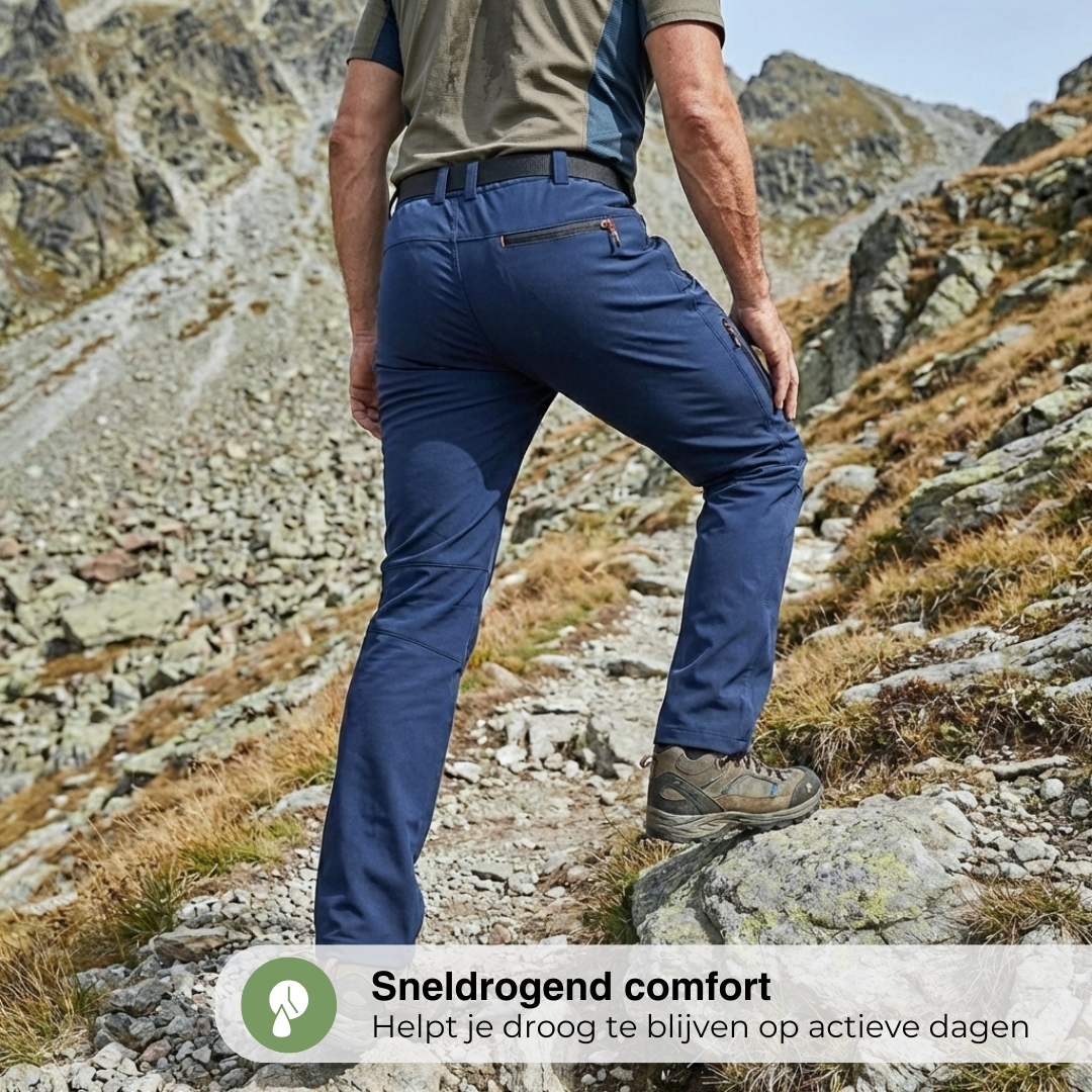 Outdoor Heren Wandelbroek – Ademend – Sneldrogend