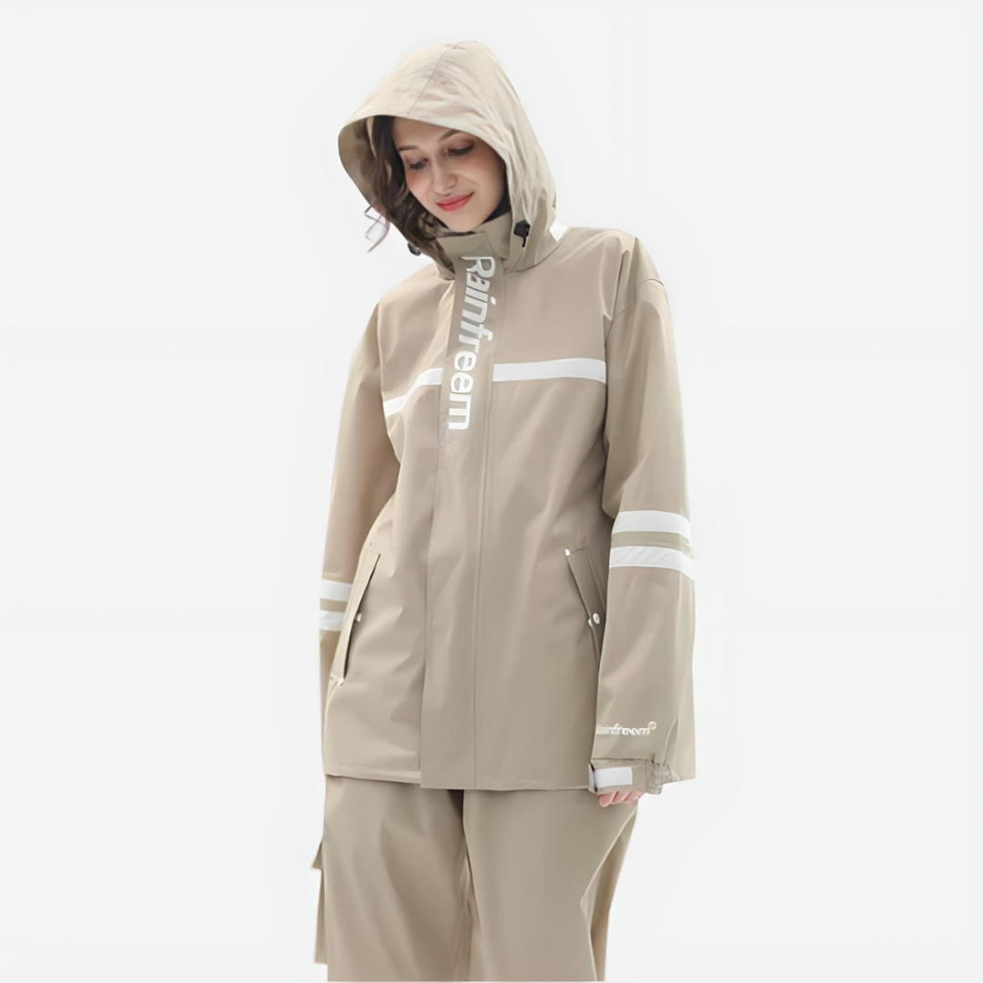 Dames Regenpak – 100% Waterdicht – Lichtgewicht & Ademend