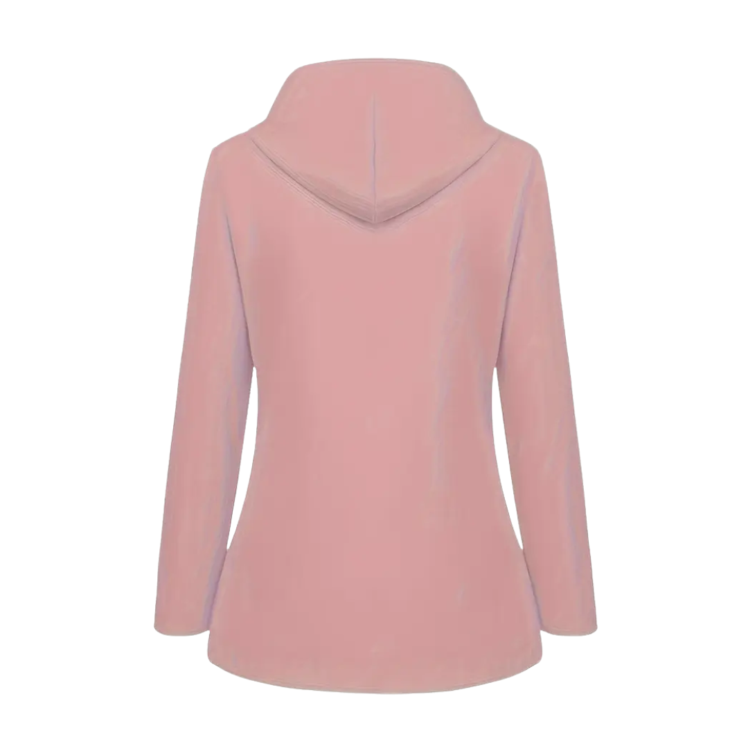 Dames Winddicht & Waterdicht Jack – Met Capuchon & Klepzakken – Herfst/Winter