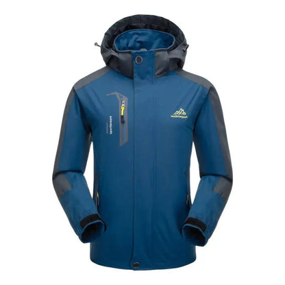 Regenjas voor heren met afneembare capuchon