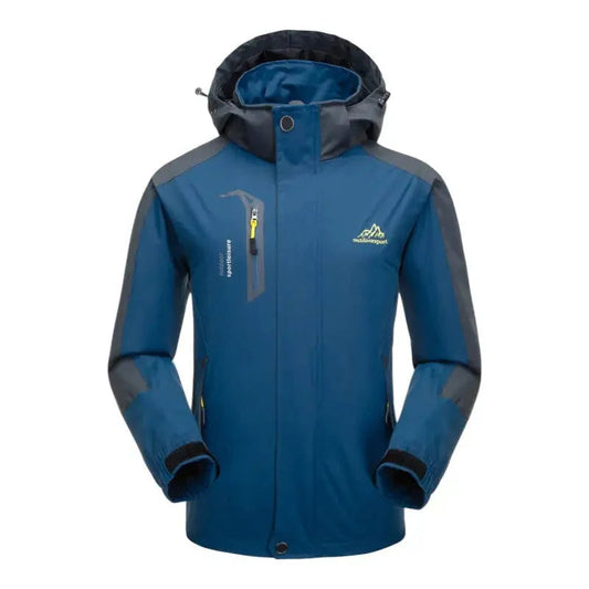 Regenjas voor heren met afneembare capuchon