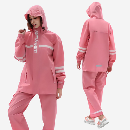 Dames Regenpak – 100% Waterdicht – Lichtgewicht & Ademend