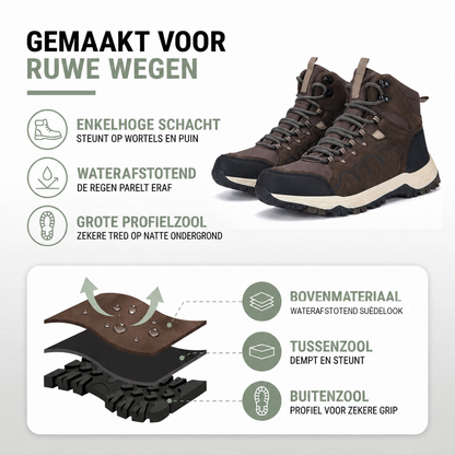 Wandelschoenen Dames & Heren - Enkelhoog - Waterafstotend