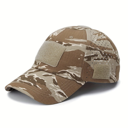 Heren Camouflage Pet - Ademend - Brillenhouder - UV-Bescherming