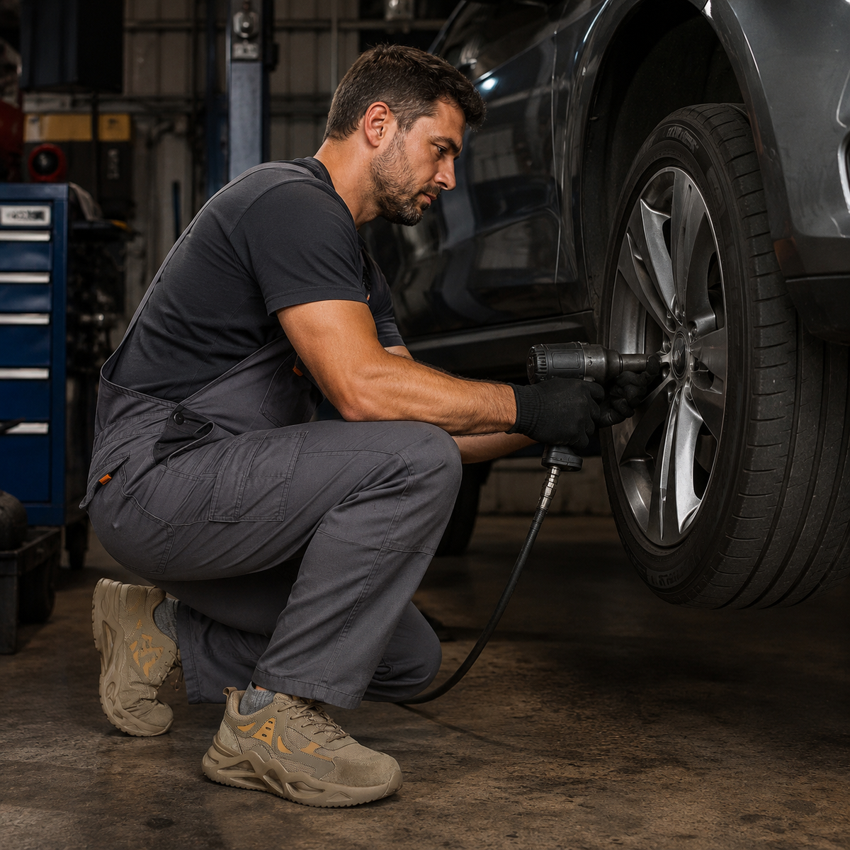 Werkschoenen Heren - Licht & Ademend - Antiperforatiezool