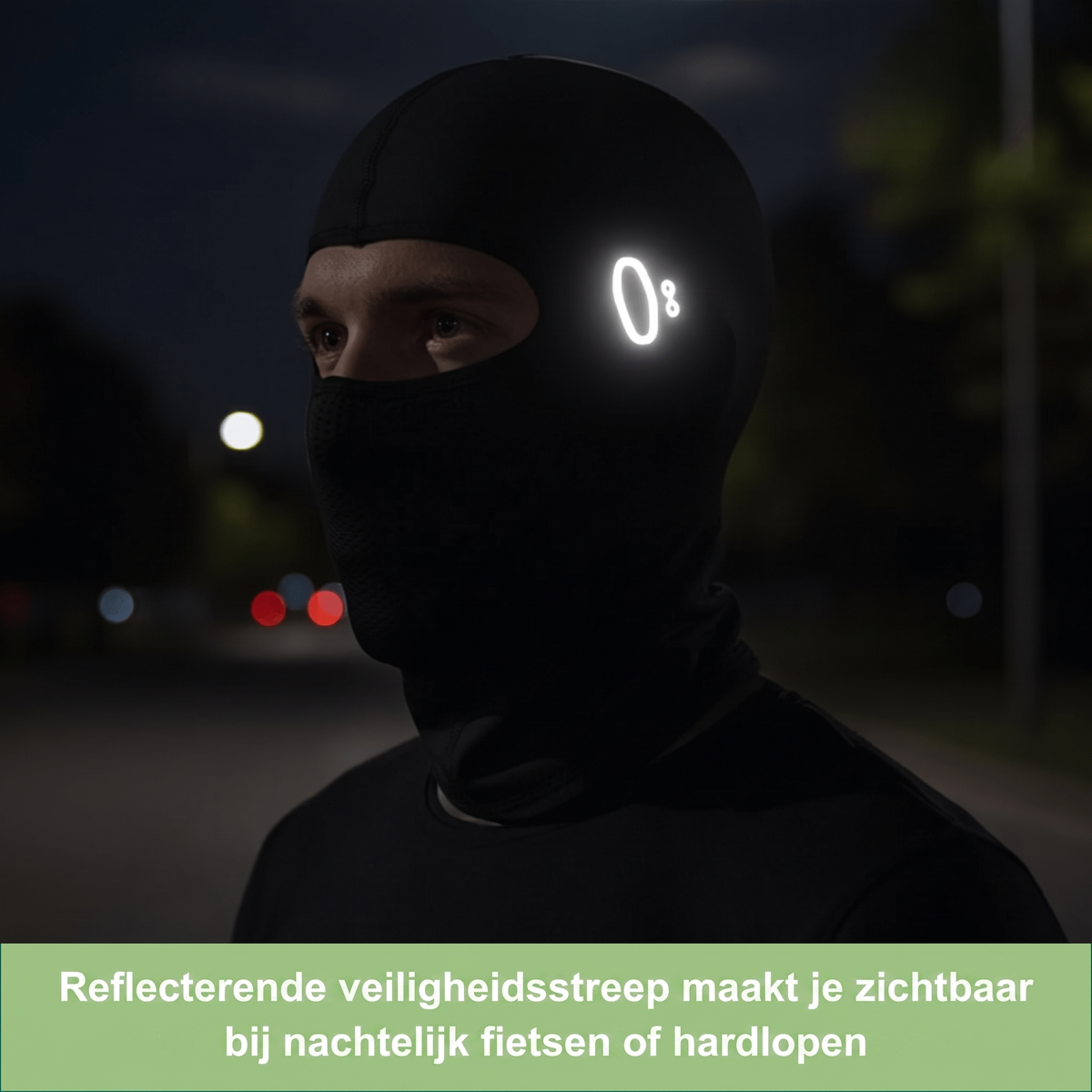 Bivakmuts Winddicht - Fleece Voering - Voor Fiets en Motor