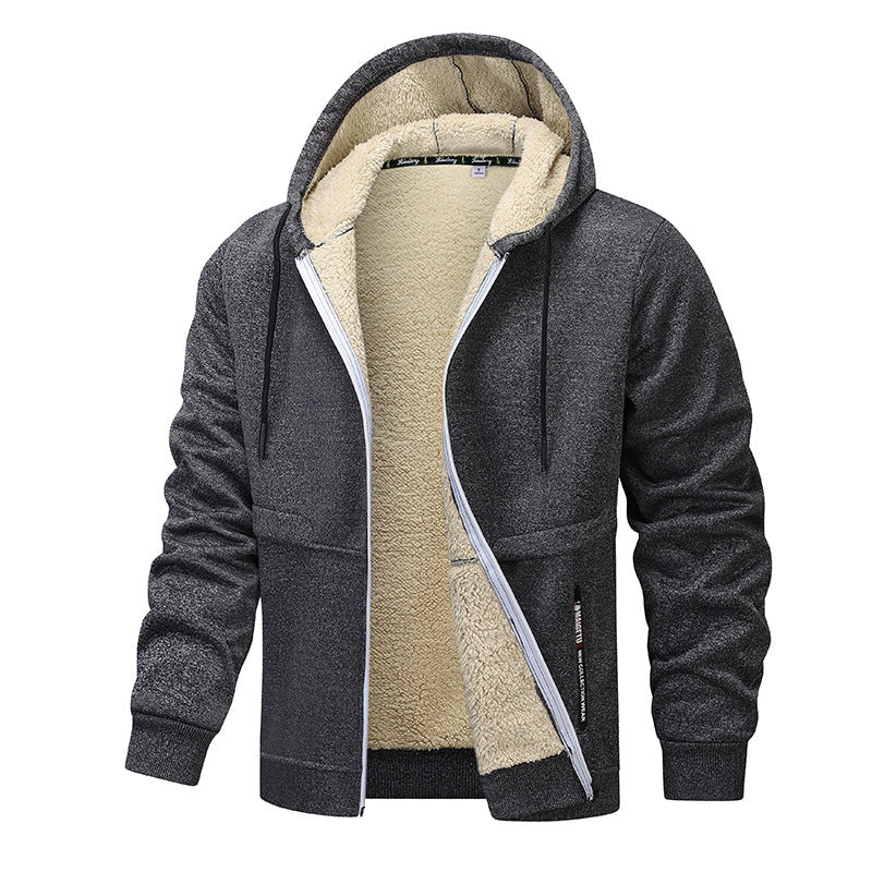 Hoodie met Rits Heren - Winddicht & Gevoerd - Diepe Zakken