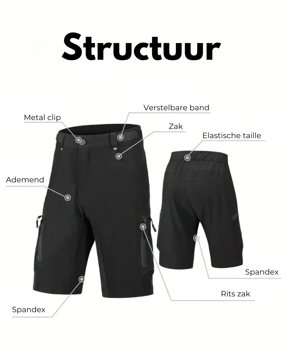 OutdoorHaven - MTB Cargoshorts - OutdoorHavenNL