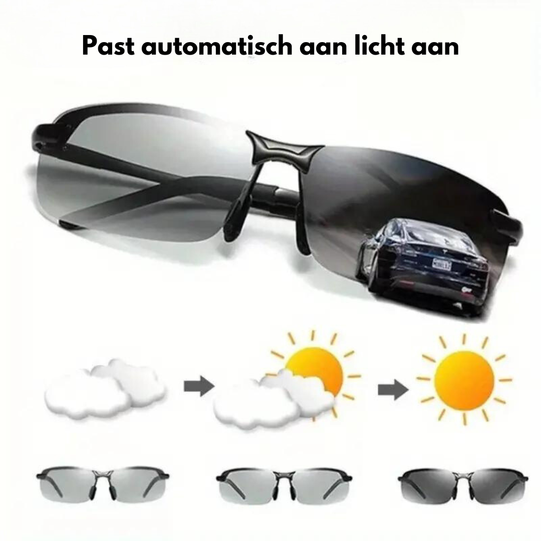 Fotochromatische zonnebril - Gemaakt voor in de auto