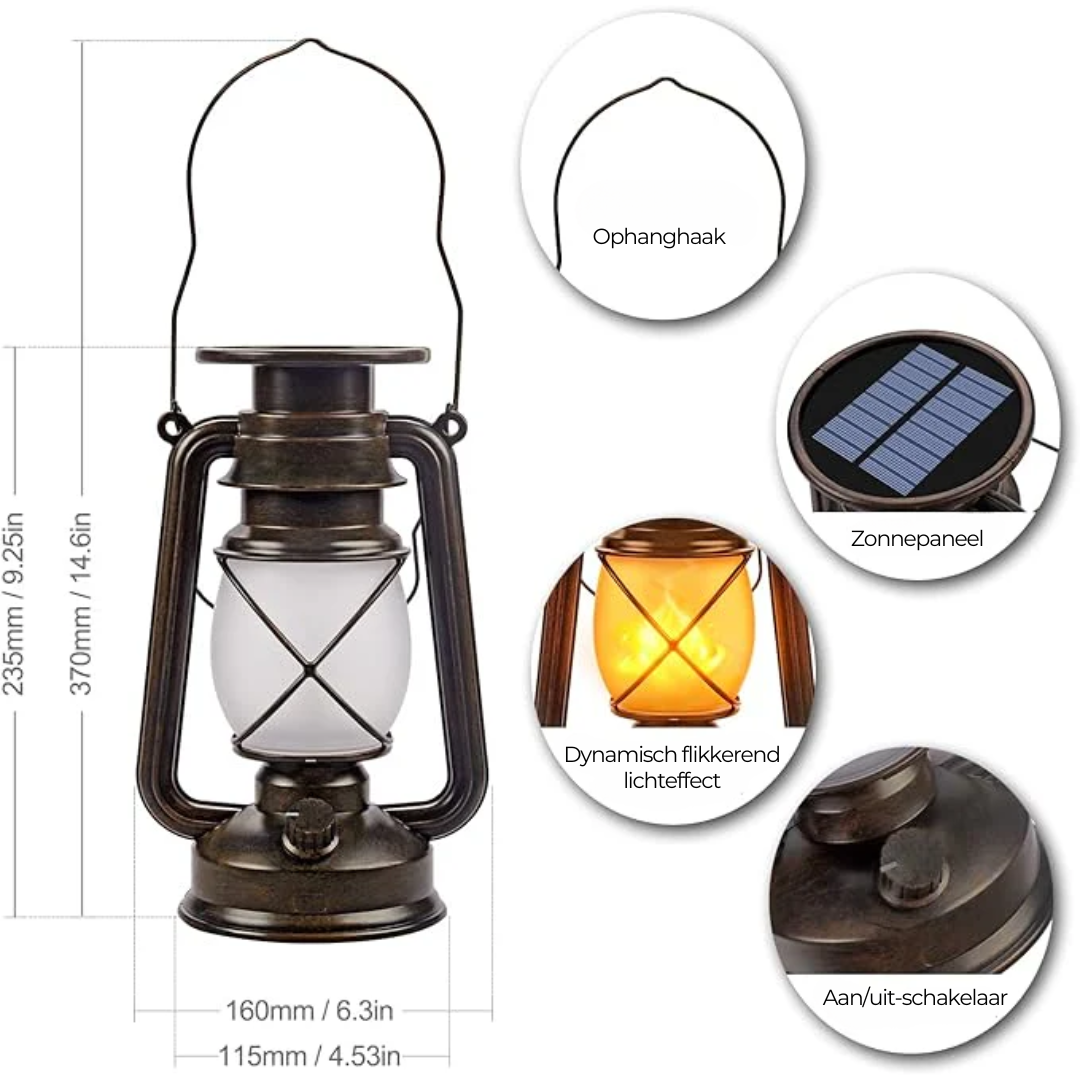 Outdoor Lantaarn - LED - OutdoorHavenNL