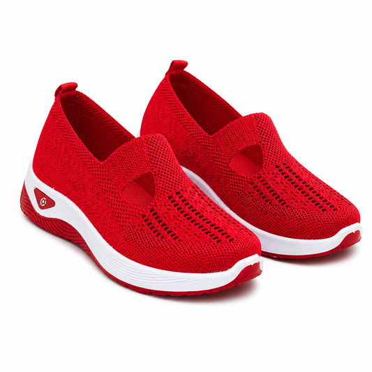 Dames Instap Sneakers - Ademend Lichtgewicht - Orthopedische Zool